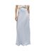 Jupe longue taille haute bleu vero moda beatrice-1