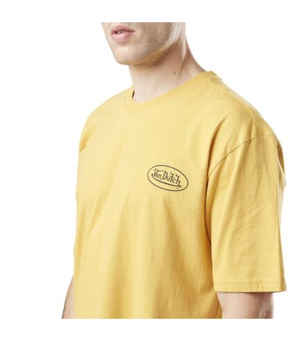 T-shirt homme col rond relax fit avec print en coton Crew Vondutch