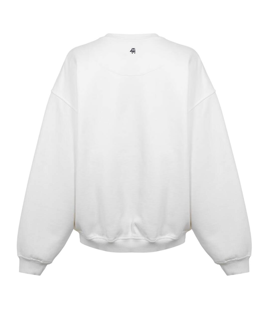 Sweat Motif/style Logo Leon Femme Blanc 4th & Reckless-3