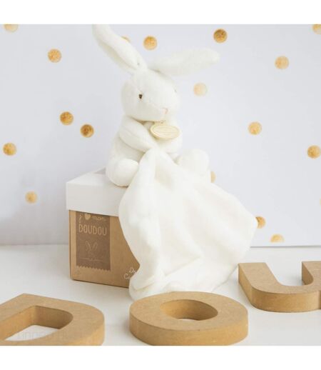 Doudou polyester collection J'AIME MON DOUDOU Lapin