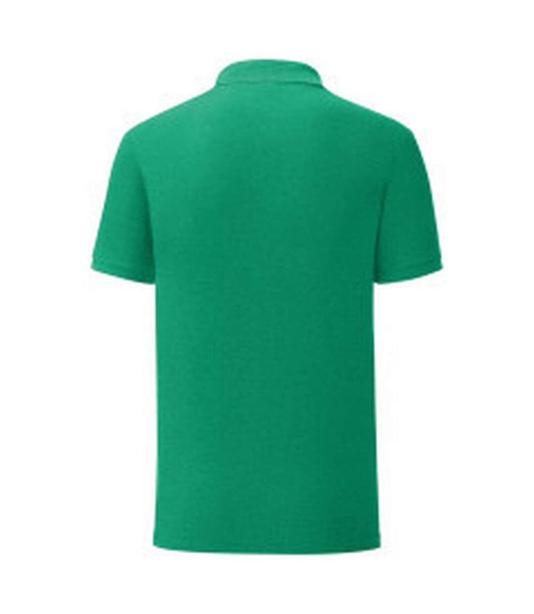 Polo iconic homme vert chiné Fruit of the Loom