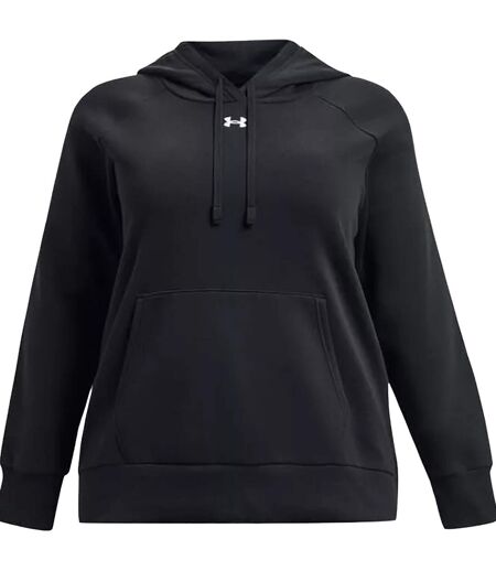 Sweat À Capuche Rival Femme Noir Under Armour