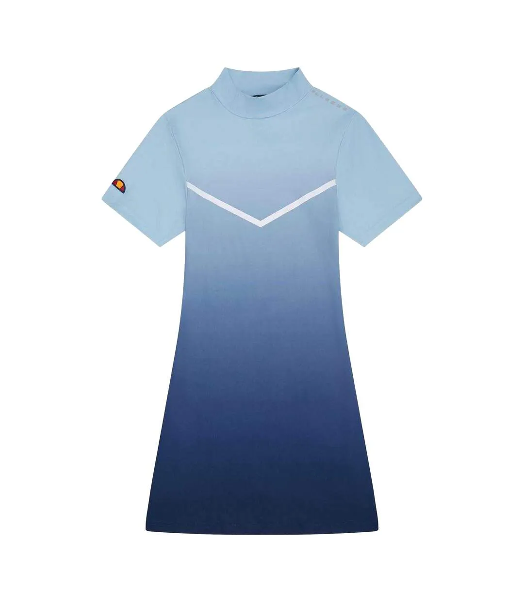 Robe T-shirt Motif/style Ombré Rosalo Femme Bleu Clair Ellesse-2