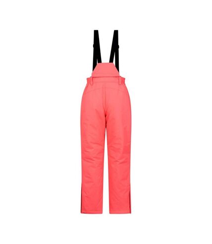 Womens/ladies moon ii ski trousers bright pink Mountain Warehouse