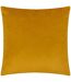 Bardot cut velvet cushion cover 50cm x 50cm gold/blue Paoletti