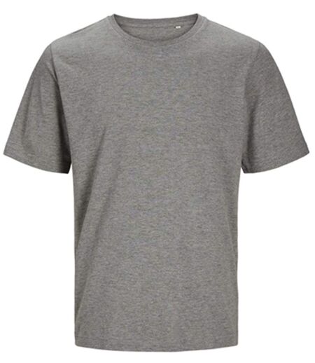 T-shirt manches courtes - JACK&JONES - Unisexe - JJ7526 - gris clair chiné