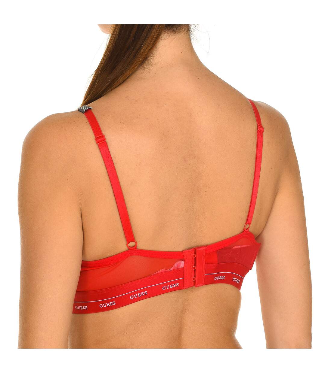 Women's Lace Bra with underwire and elastic sides O0BC15PZ01C-4