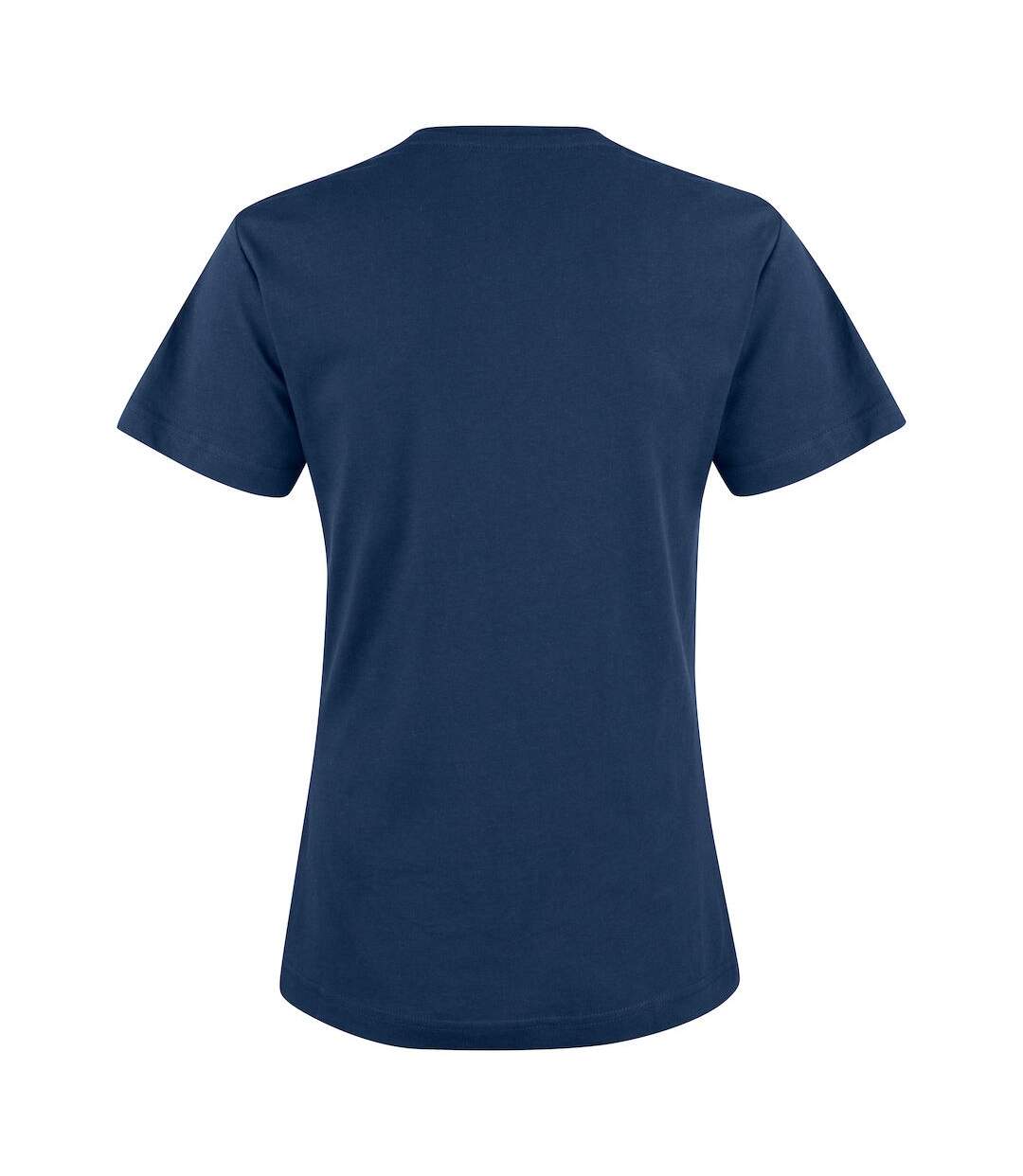 T-shirt premium femme bleu marine foncé Clique