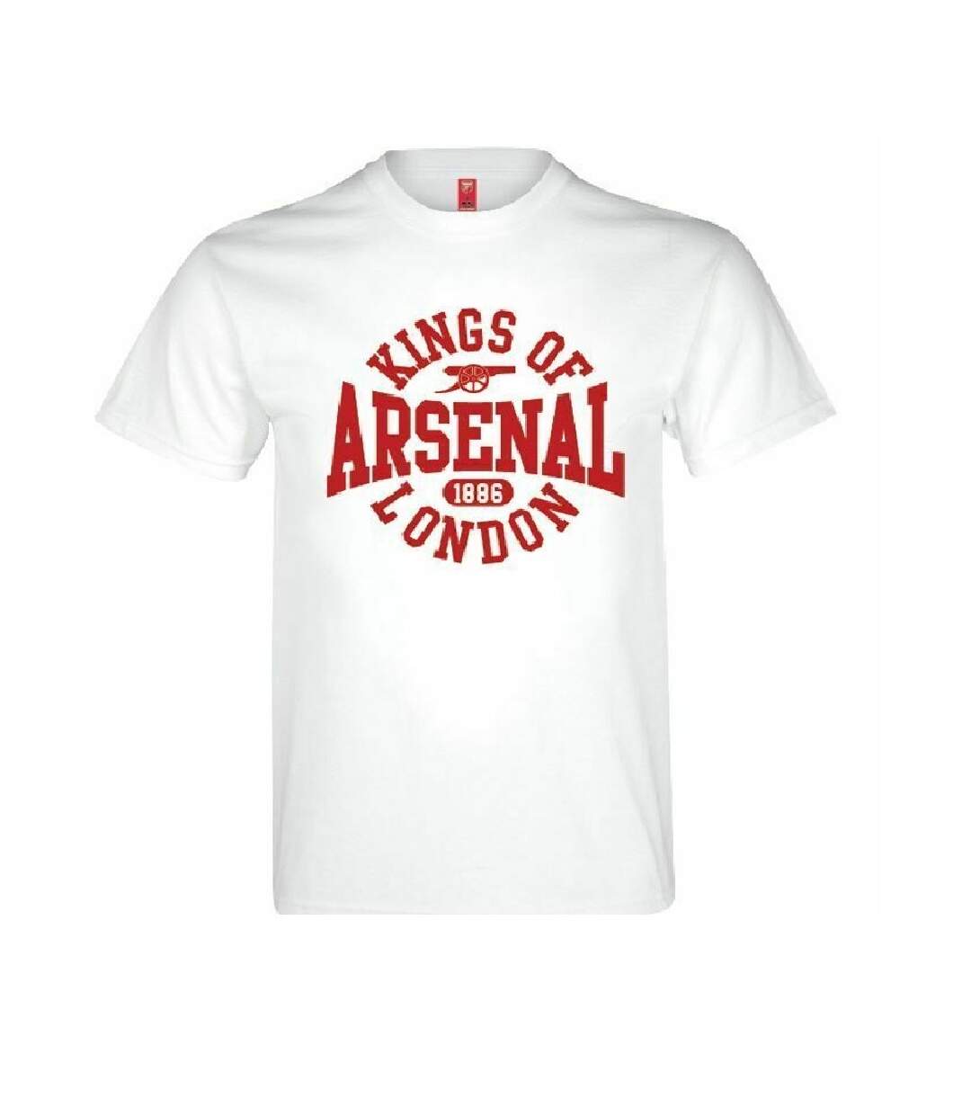 Arsenal FC - T-shirt - Adulte (Blanc / rouge) - UTBS2131