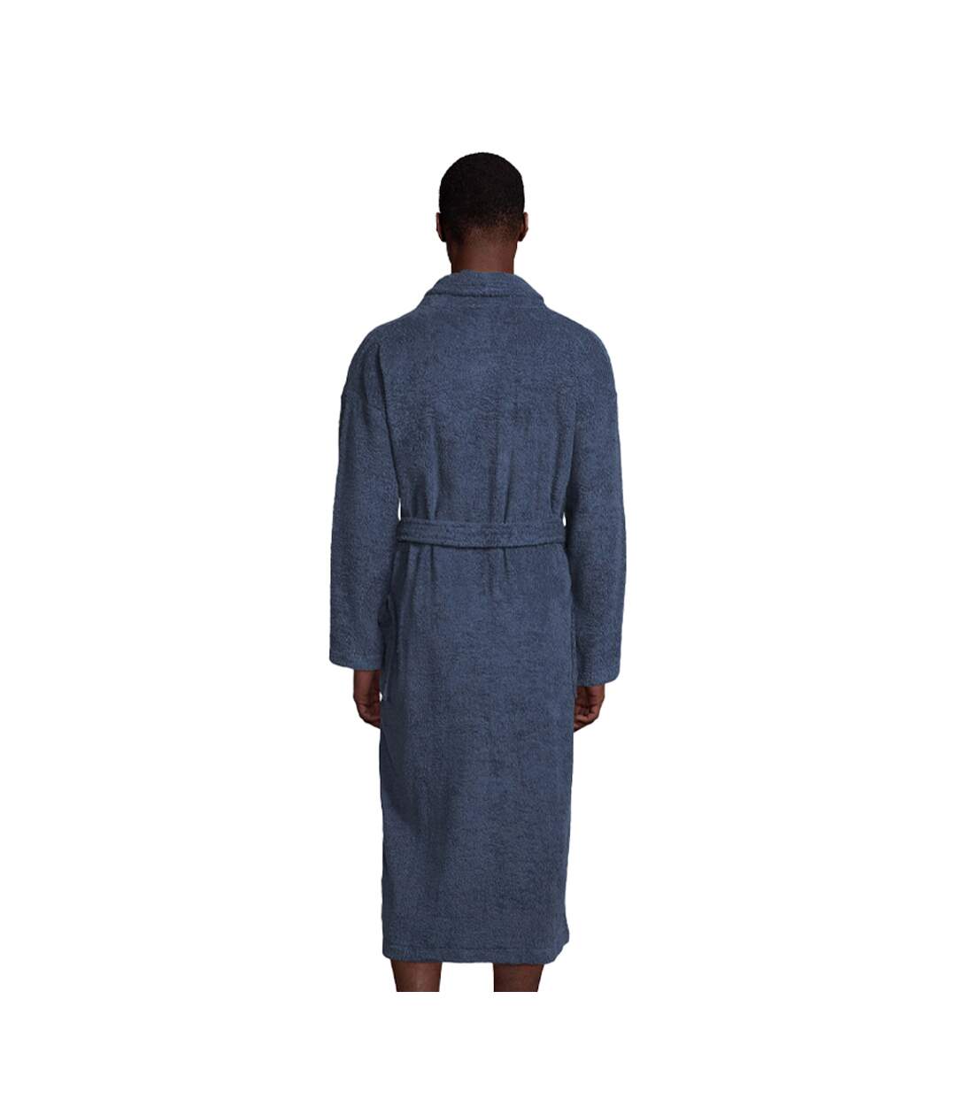 Peignoir Palace Adulte Bleu Marine Français SOLS-2