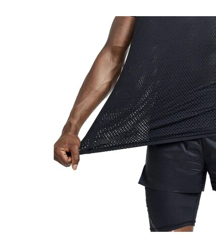 Craft Mens Mesh Wrap Short-Sleeved T-Shirt (Black) - UTUB941