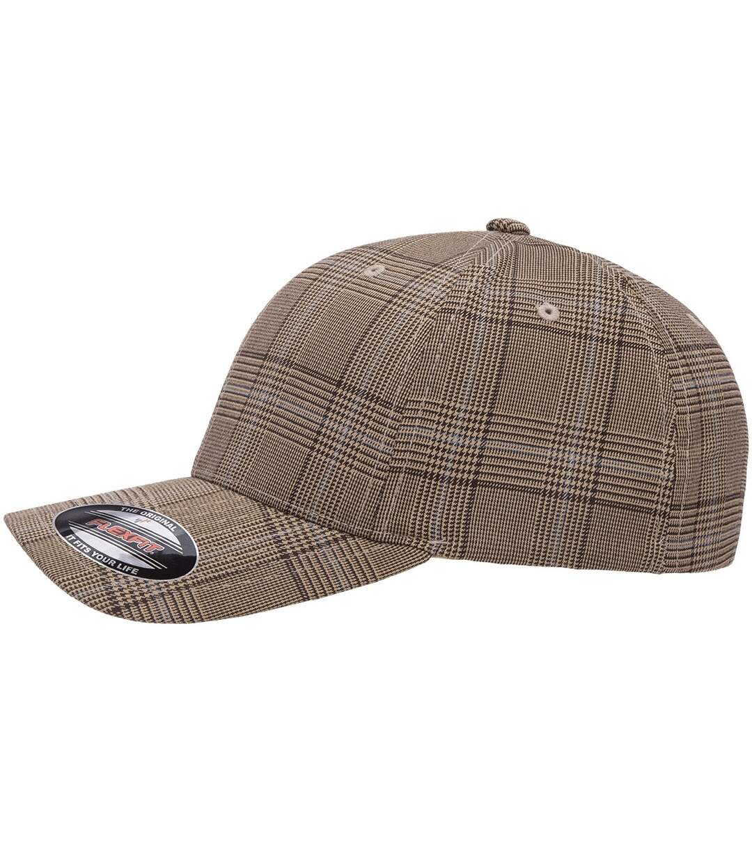 Casquette flexfit marron / kaki Yupoong