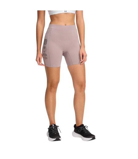 Short De Course Project Rock Femme Gris Under Armour