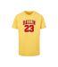 Mens Ballin 23 Round Neck T-shirt Taxi Yellow Mister Tee-2