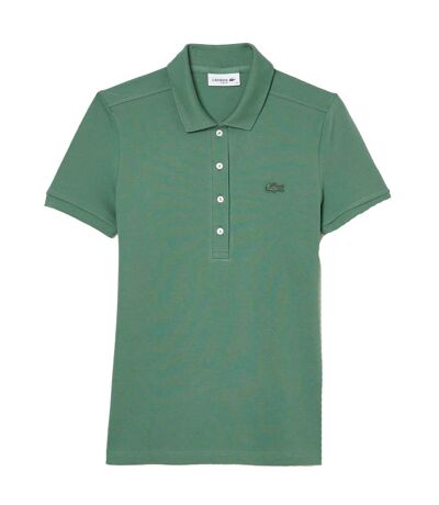 Polo l.12.d femme vert Lacoste