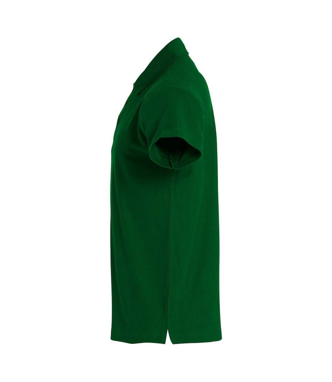 Polo Basic Homme Vert Bouteille Clique-3