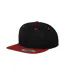 Classic Two Tone Cap Black Red Flexfit-1