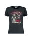 Womens/ladies one night only motorhead t-shirt dress charcoal Amplified-2