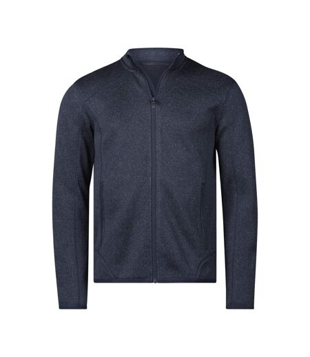 Veste Polaire Homme Bleu Marine Chiné Tee Jays