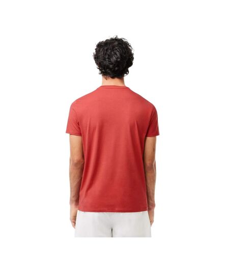 T-shirt pima homme rouge Lacoste