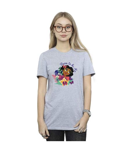 Disney - T-shirt ENCANTO BORN TO BE ME - Femme (Gris chiné) - UTBI22466