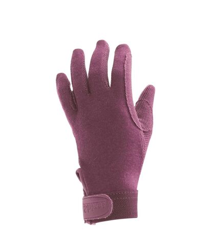 Shires Unisex Adult Newbury Gloves (Purple)