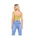 Haut Style Corset Femme Vert Kaki Missy Empire-2
