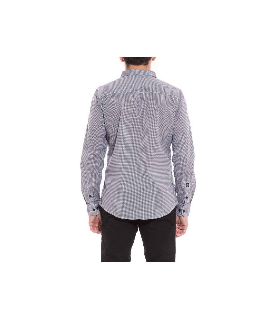 Chemise manches longues carreaux TENOBI-2