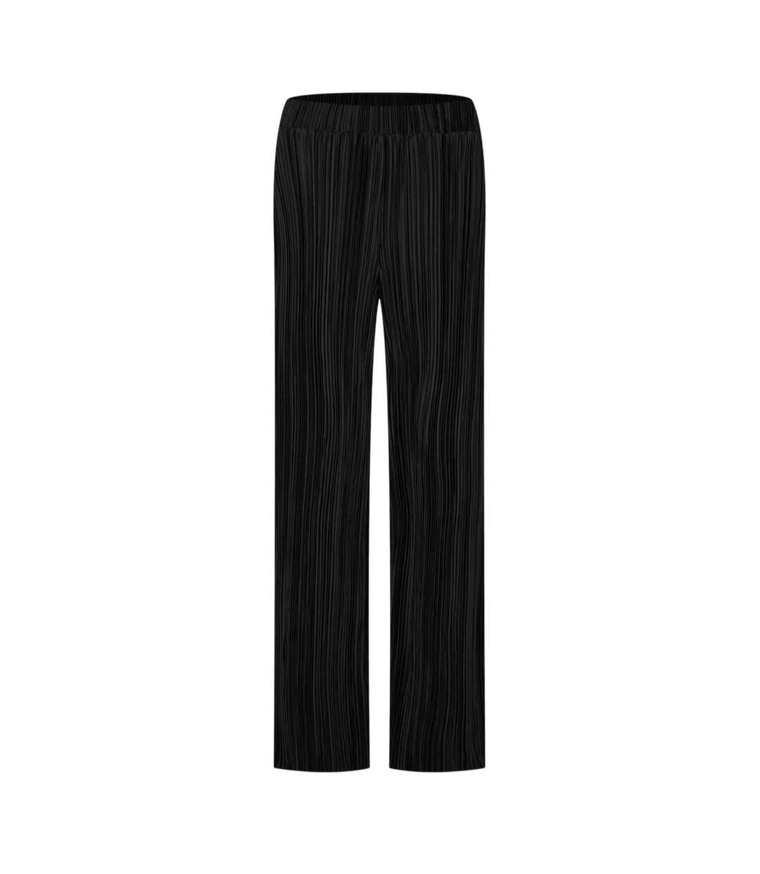 Pantalon Palazzo Palais Femme Noir 4th & Reckless-2