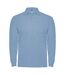 Roly Mens Estrella Long-Sleeved Polo Shirt (Sky Blue)