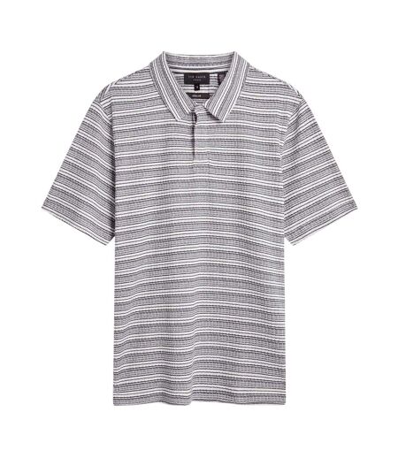 Polo Motif/style À Rayures Homme Bleu Marine Ted Baker