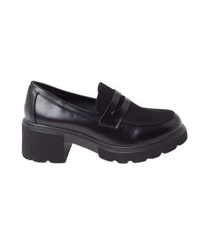 Mocassins charlotte femme noir Faith