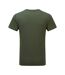 T-shirt De Fitness À Manches Courtes Homme Vert Kaki Foncé Tri Dri-2