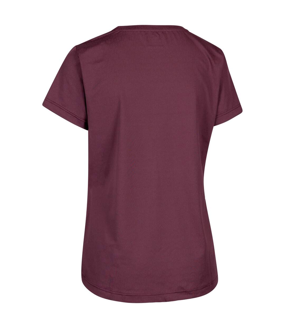 T-shirt mercy femme rhum raisin Trespass-2