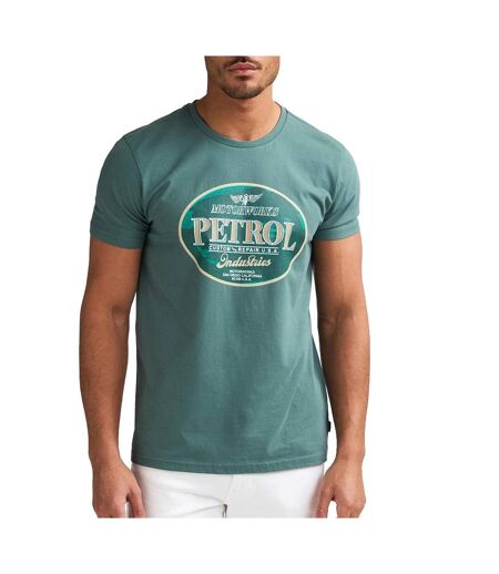 T-Shirt vert foncé homme petrol industries classic