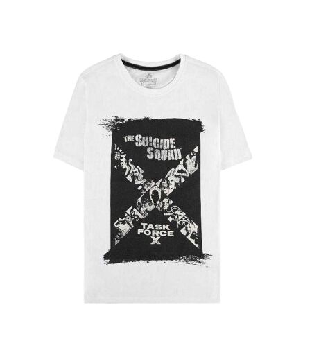 T-shirt Motif/style Suicide Squad Homme Blanc Difuzed