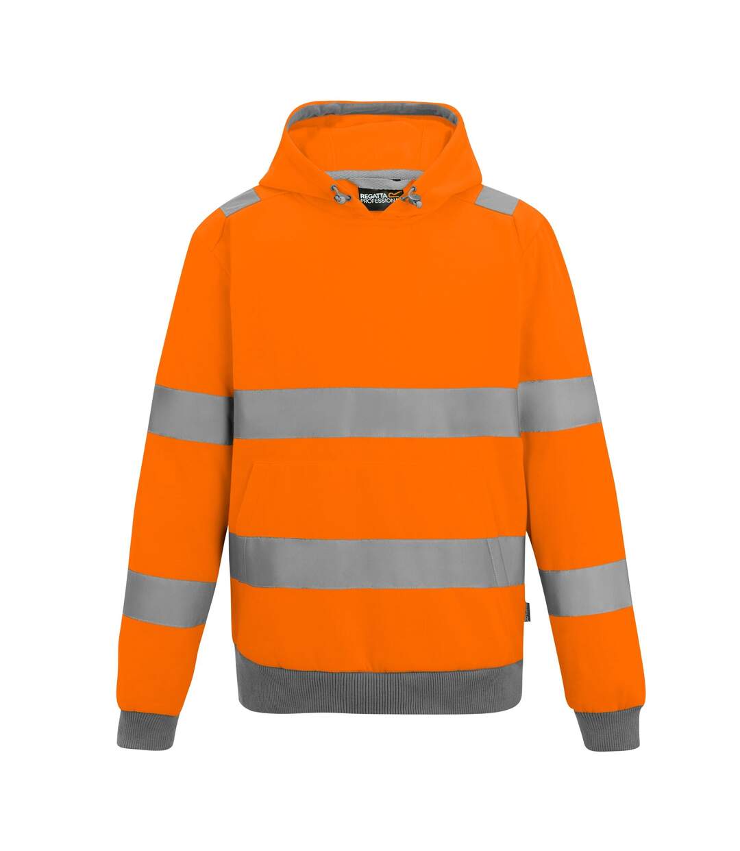 Mens Pro Contract Hi-vis Hoodie Orange Regatta Professional-2