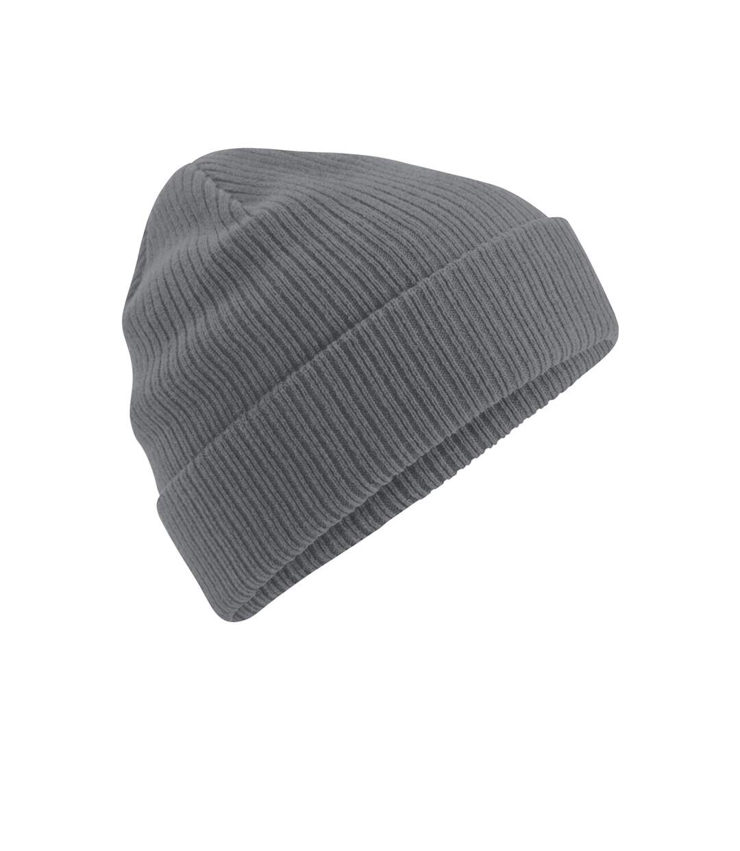 Beechfield Organic Cotton Beanie (Graphite) - UTBC4974-2