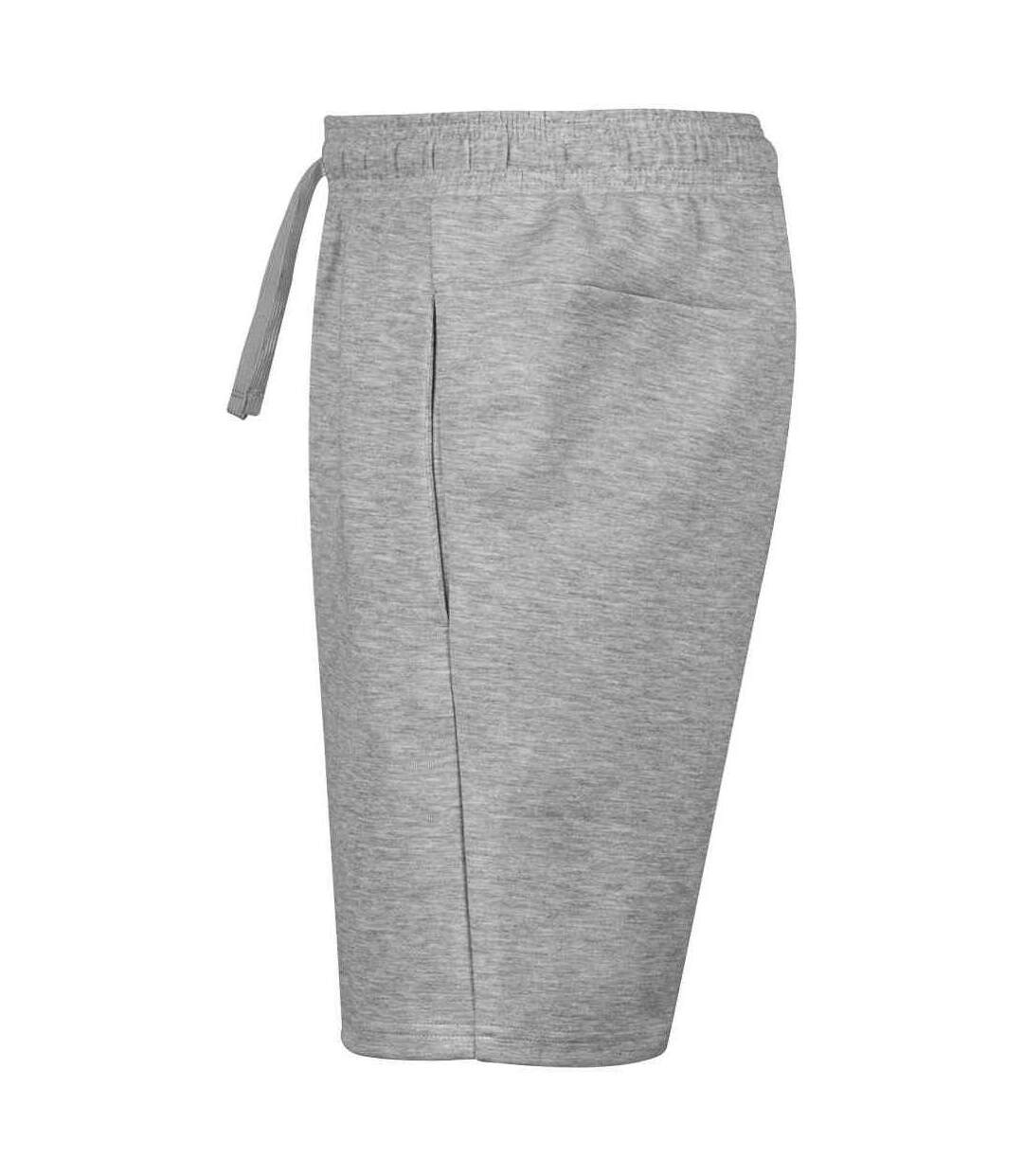 Short homme gris chiné Tee Jays-3