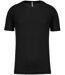 T-shirt sport - Running - Homme - PA438 - noir