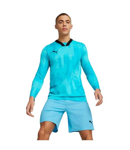 Mens Teamtarget Long-sleeved Goalkeeper Jersey Blue Puma