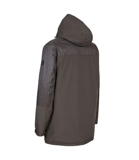 Trespass Mens Larken Waterproof DLX Jacket (Peat) - UTTP3287
