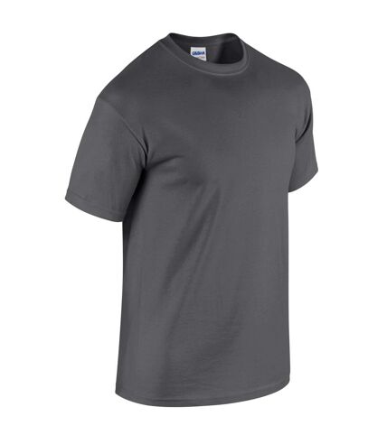 Gildan Mens Heather Heavy T-Shirt (Dark Heather) - UTPC6288