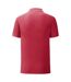 Polo iconic homme rouge chiné Fruit of the Loom