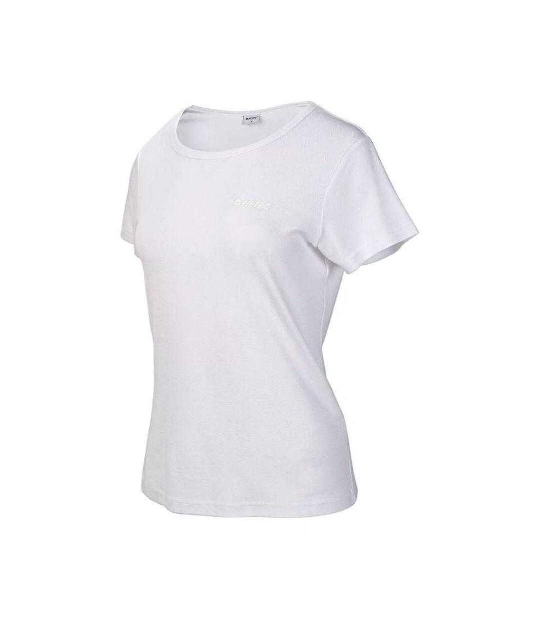 T-shirt Lofe Femme Blanc Hi-Tec-3