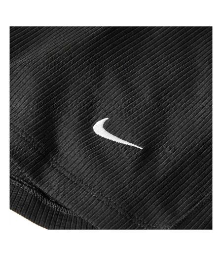Mini Jupe Motif/style Côtelé Femme Noir Voile Nike