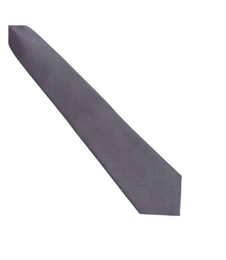 Cravate À Clipser Homme Taille Unique Gris Premier