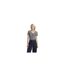 Womens/ladies Striped T-shirt Vanilla Levis-1