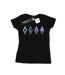 Disney T-shirt en coton Femme/Femme Frozen 2 Elements Symbols (Noir) - UTBI21654-1
