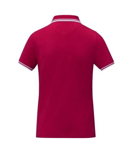 Elevate Womens/Ladies Amarago Short-Sleeved Polo Shirt (Red)